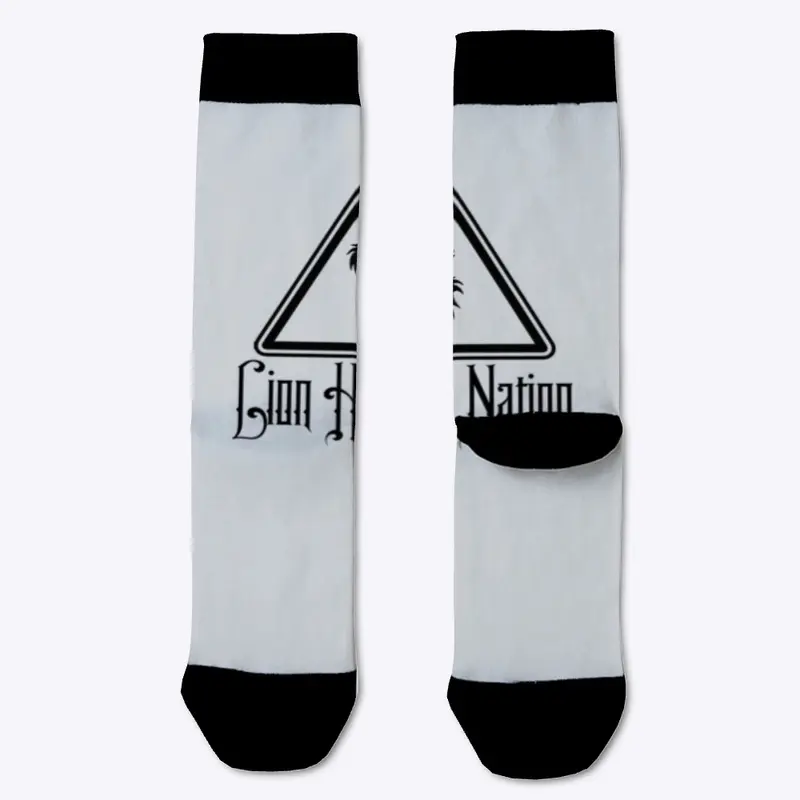 Lion Heart Nation Socks & Eco Unisex Tee